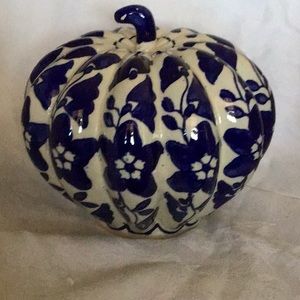Ceramic printed pumpkin. #4